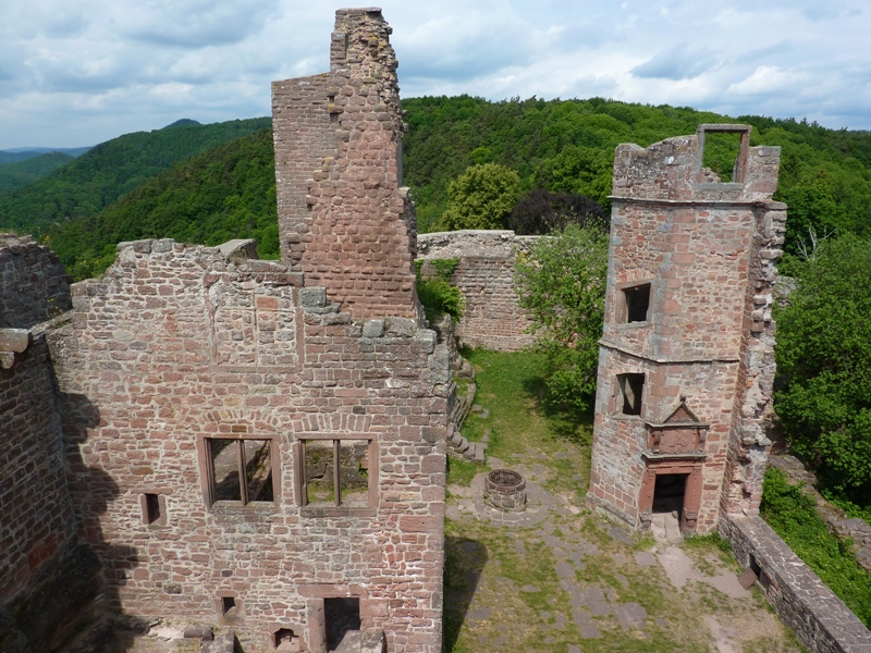 Stone ruins of the castle