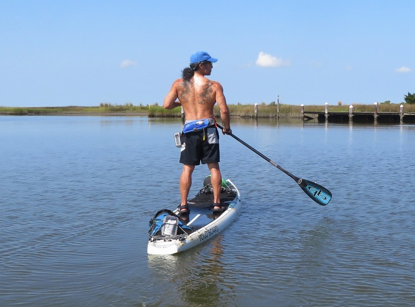 Me on SUP near Island Dock