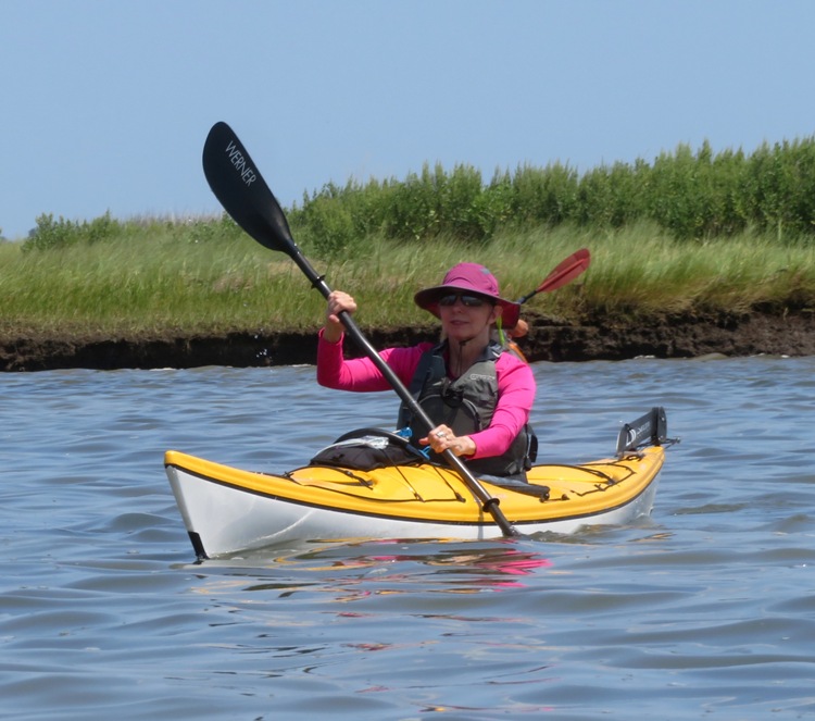 Ginzy kayaking