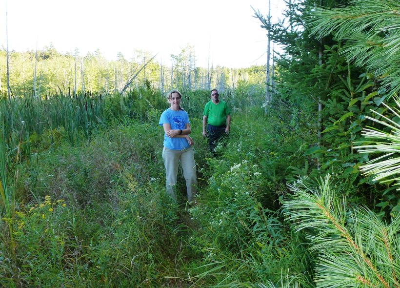 Norma and Vince on Beaver Flowage Trail