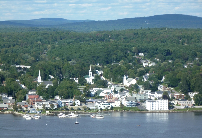 Buckport in the distance