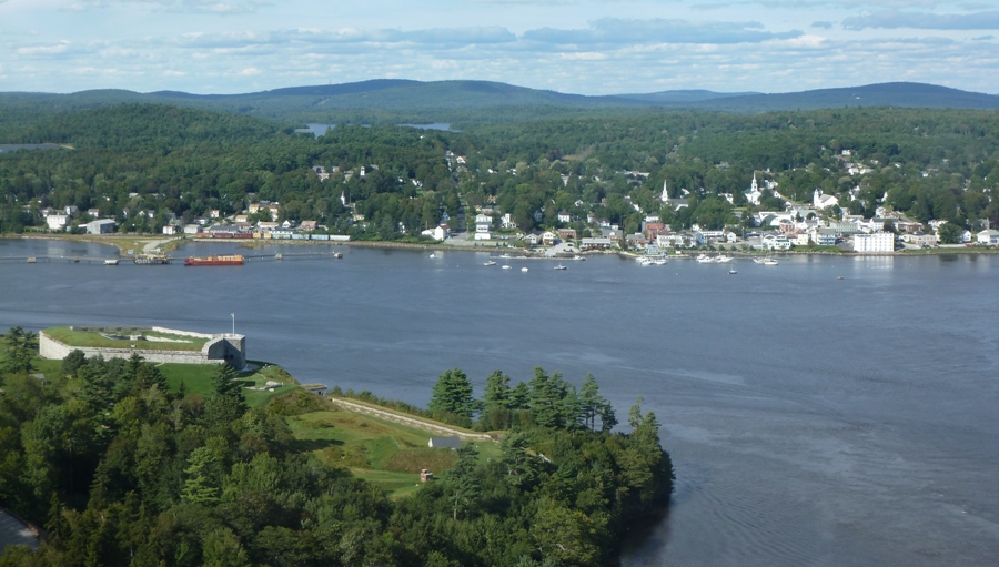 Water, town, and Fort Knox