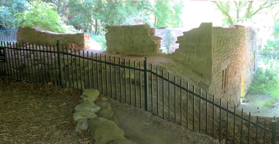 Simpsonville Mill ruins