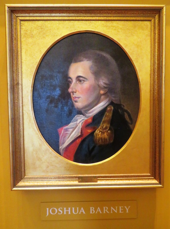 Painting of Joshual Barney