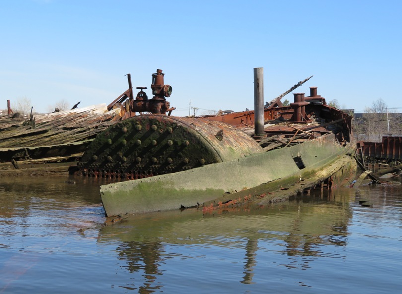 Big metal tank