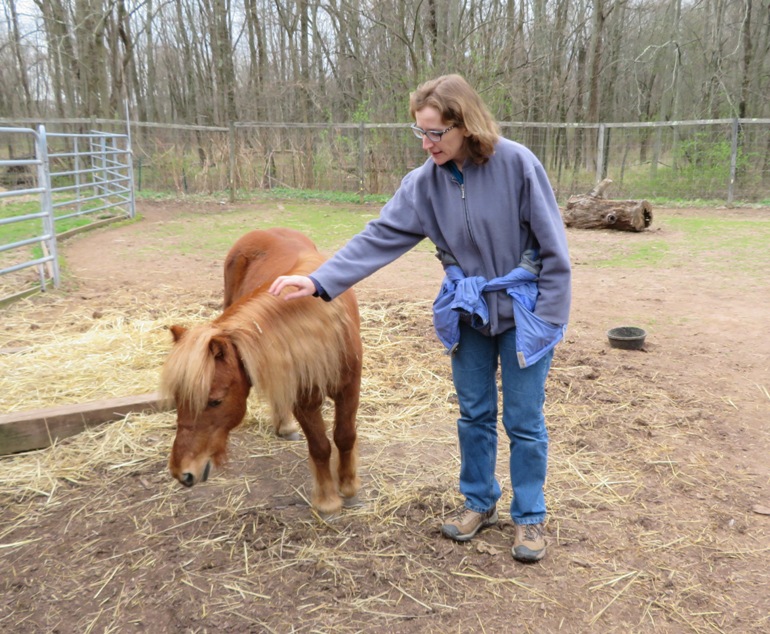 Norma and a pony