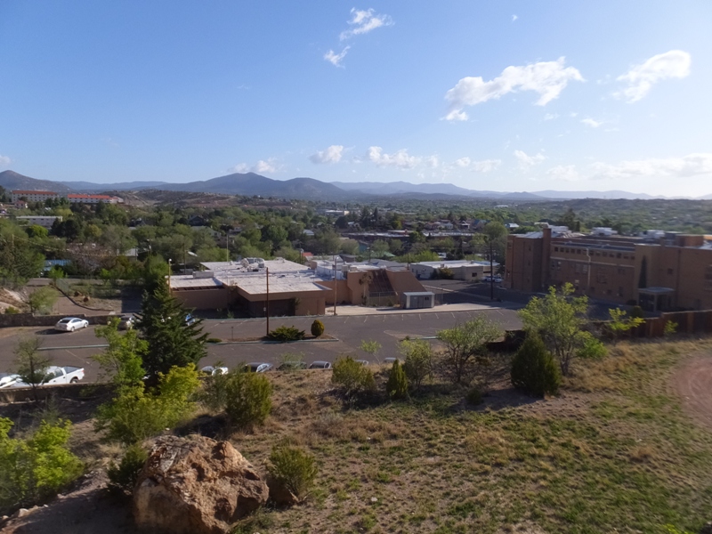 View of town from up high