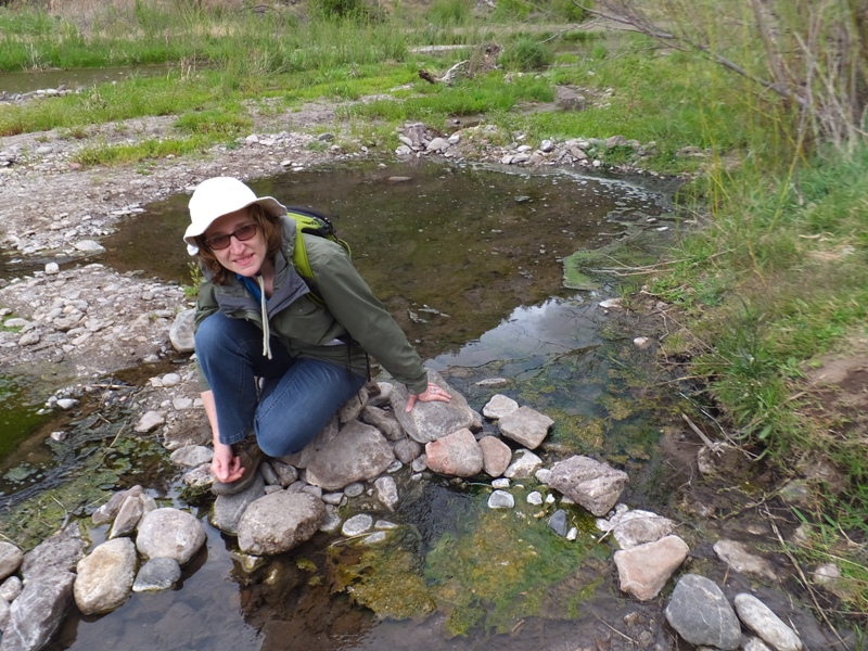 Norma by the hot spring