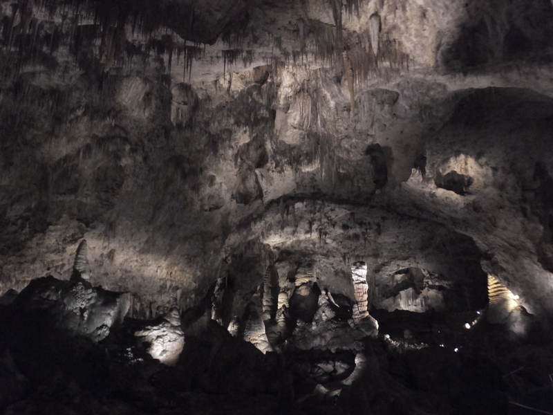 Huge space within the cave