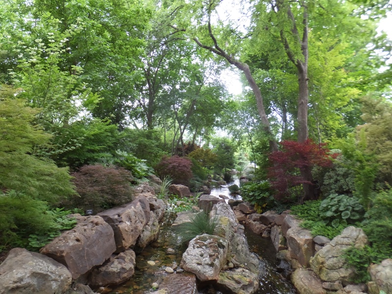 A very landscaped creek