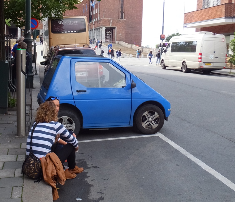 Blue Buddy car