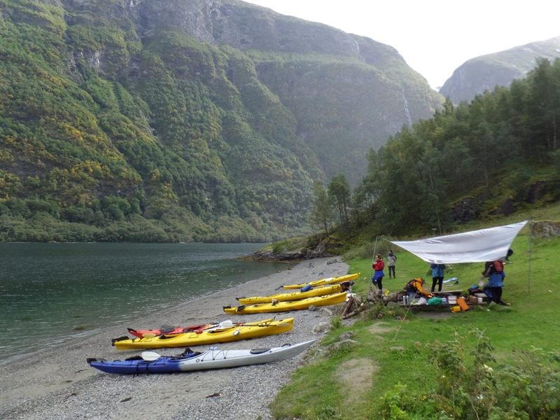 Boats pulled ashore