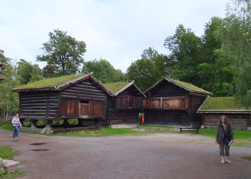 Norma and house elevated on mushroom-shaped platform