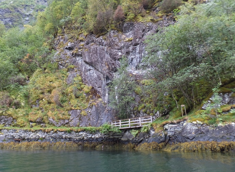 Trail and footbridge