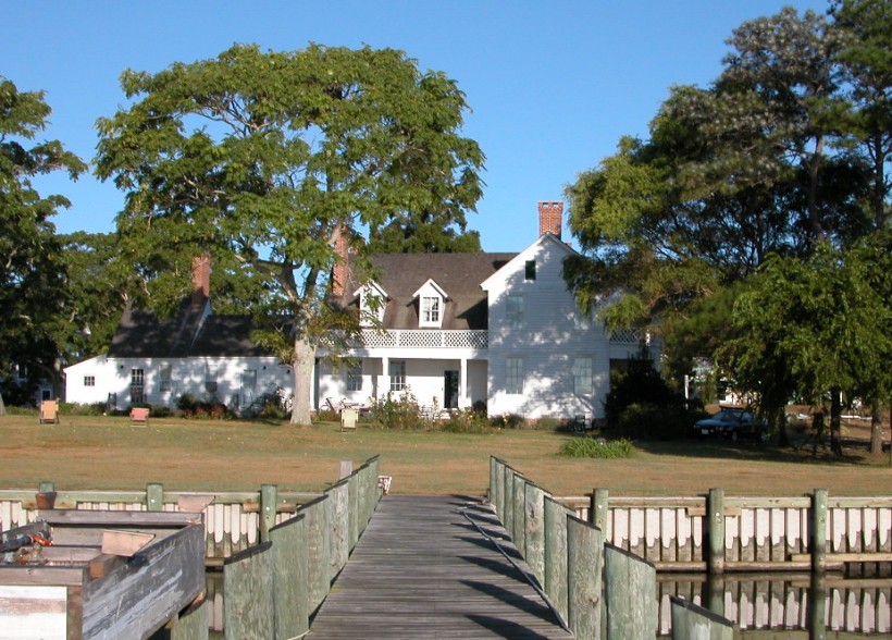 Mansion House view from pier