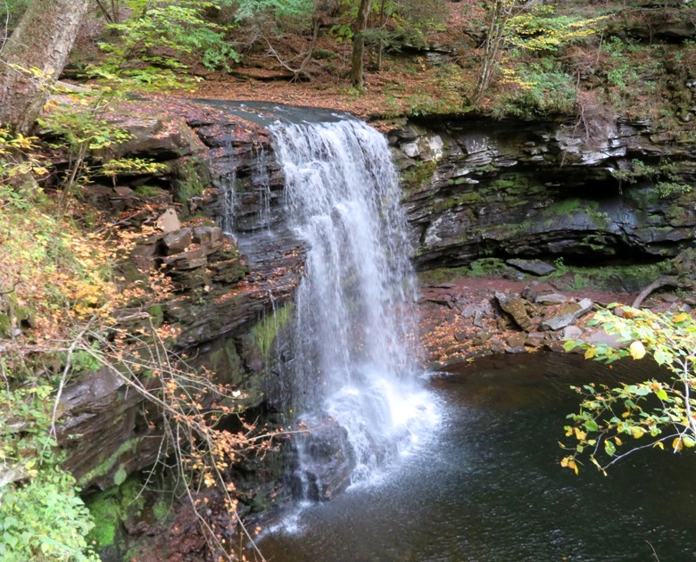 Harrison Wright Falls, 27' high