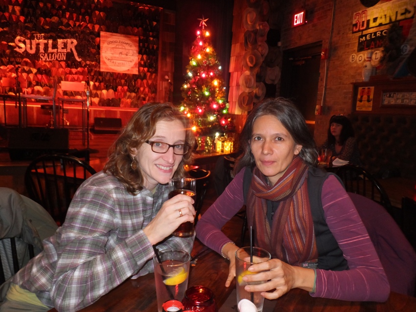 Norma and Carmen at the Sutler Saloon