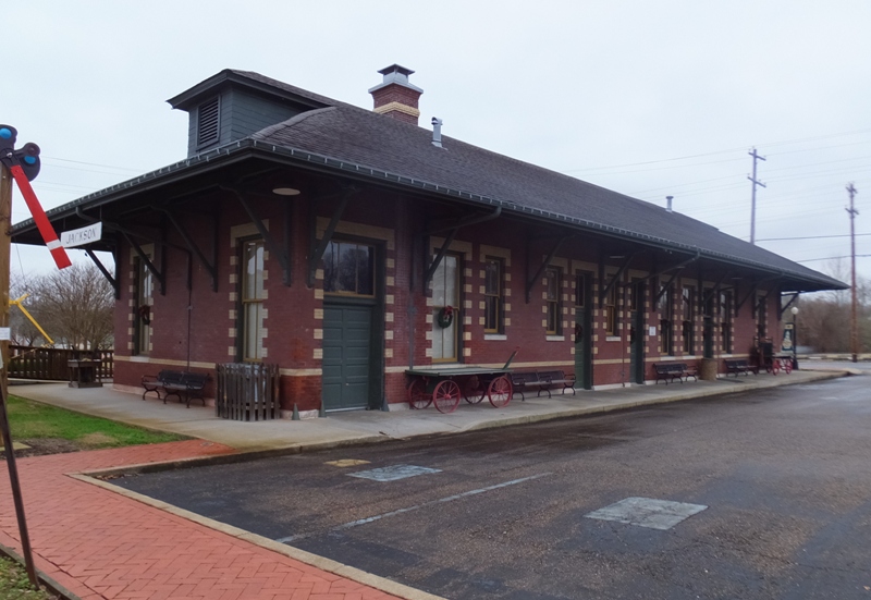 Outside of Depot and Railroad Museum