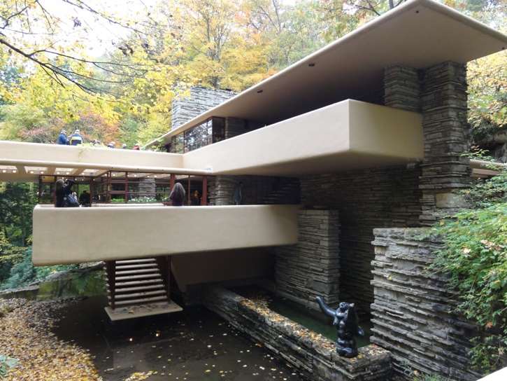 Outside of Fallingwater