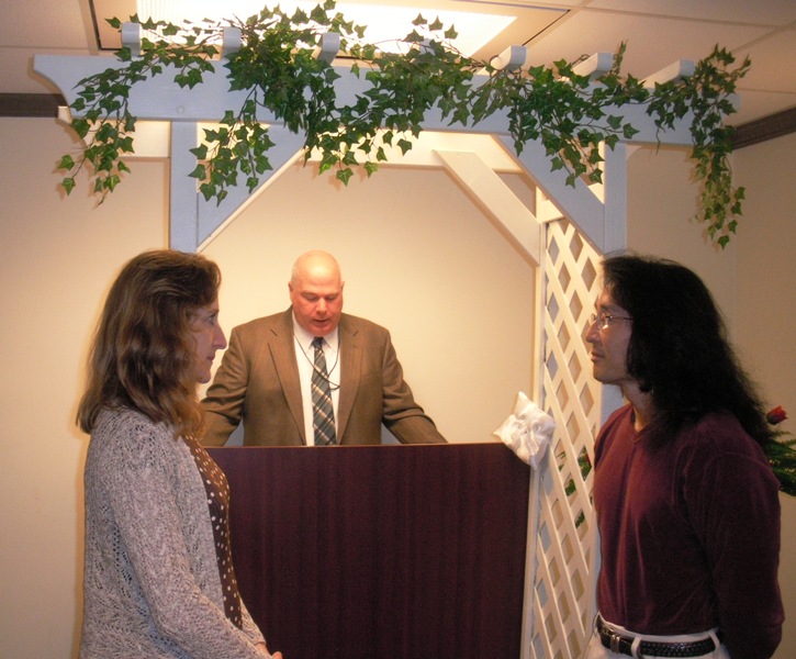 Norma, I, and someone from the courthouse