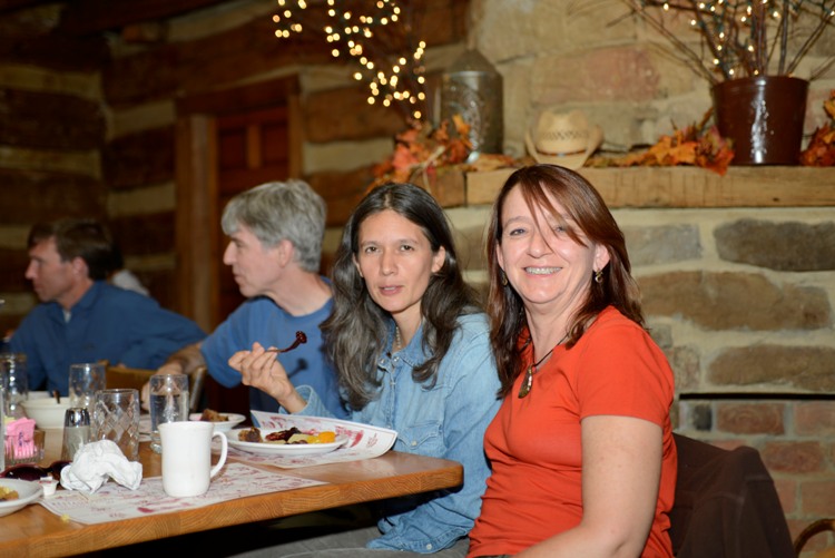 Carmen used to be Norma's housemate in Hyattsville.  Lisa is one of my kayaking buddies