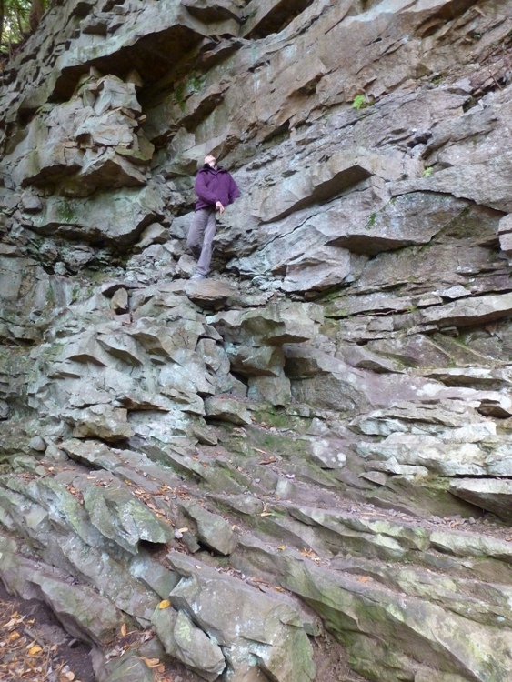 Carmen climbing rock wall