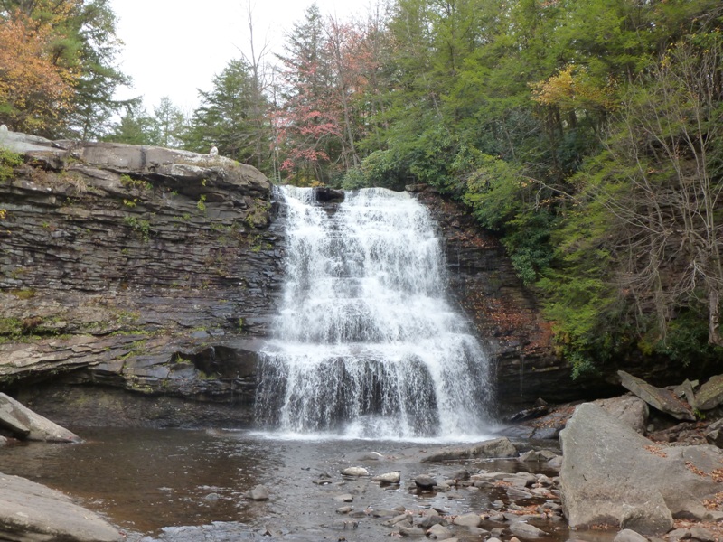 Another view of Muddy Creek Falls