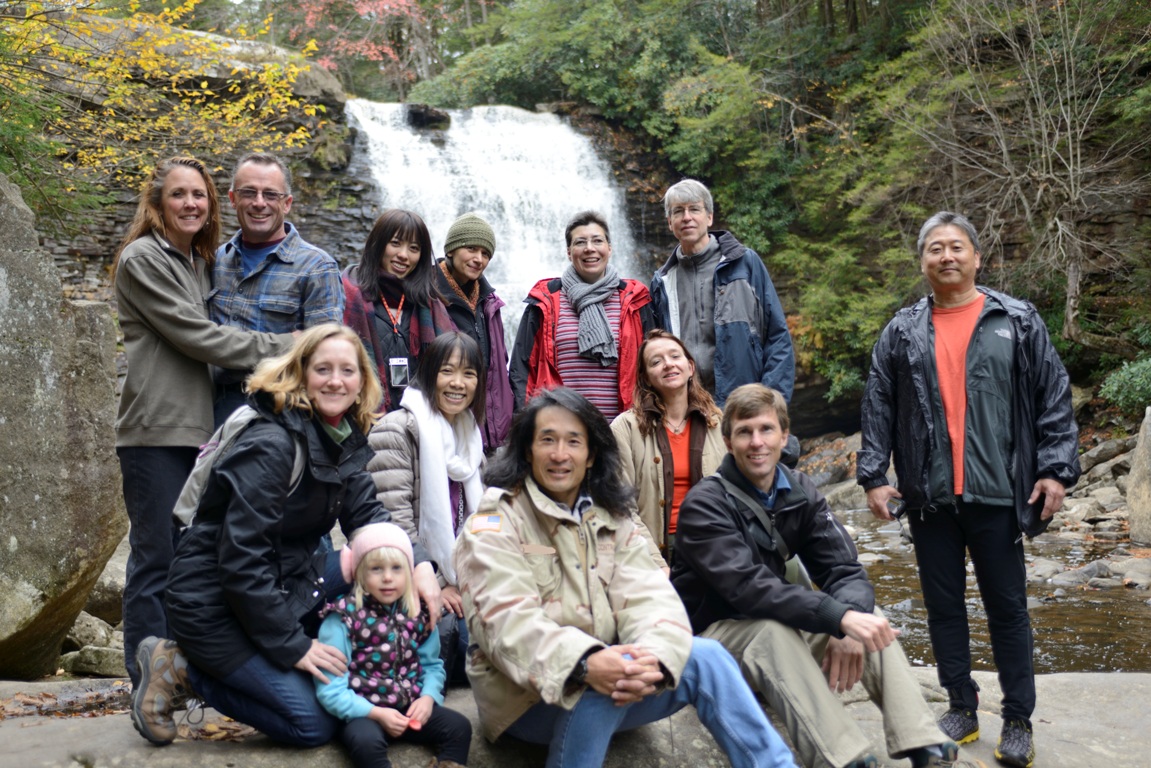 Everyone on the hike except Mark, who is taking the picture