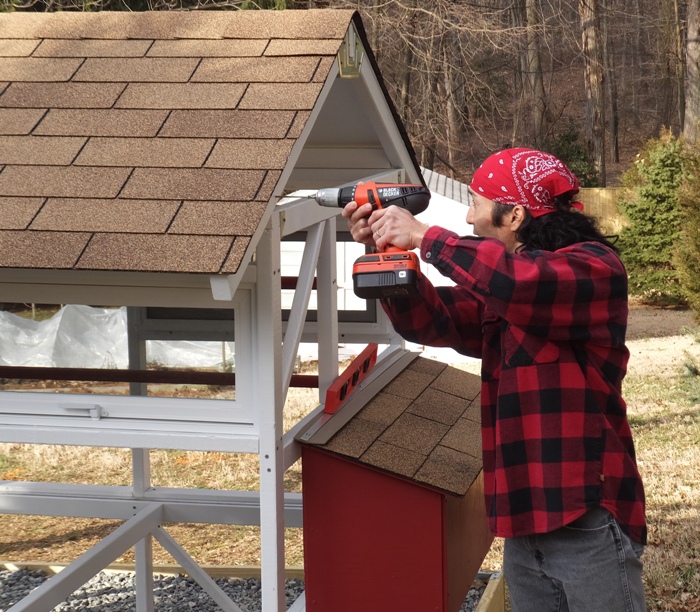 Securing the roof