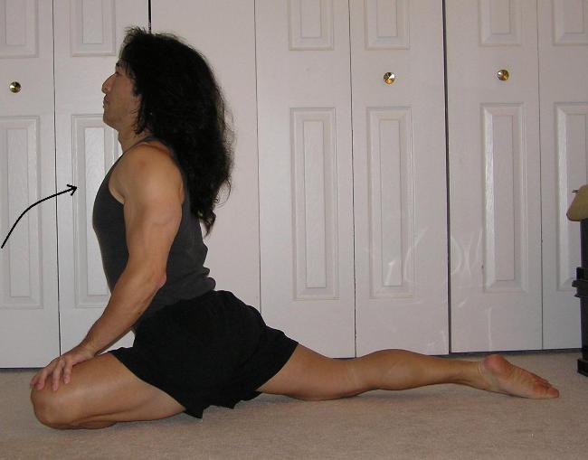 Dance hip flexor stretch