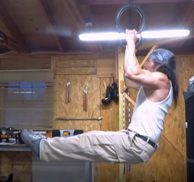 Pike pullups