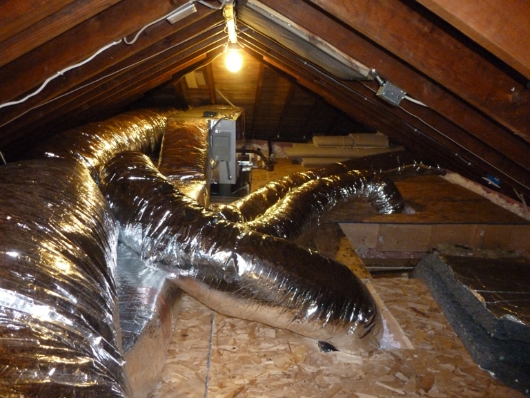 Different view of attic