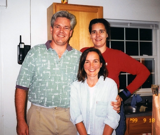 Jenn, her brother, and sister-in-law