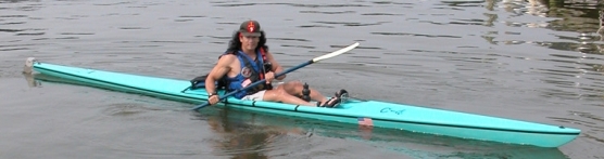 Me on the Scupper Pro TW in front of Sandy Point Shoal lighthouse