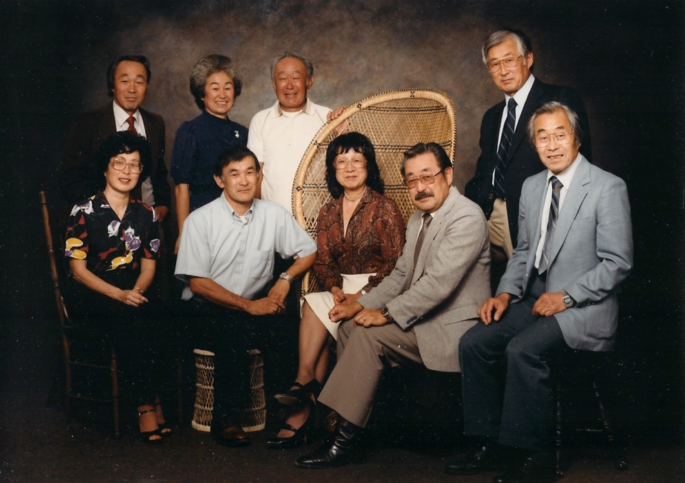 My mother's siblings in May 1986