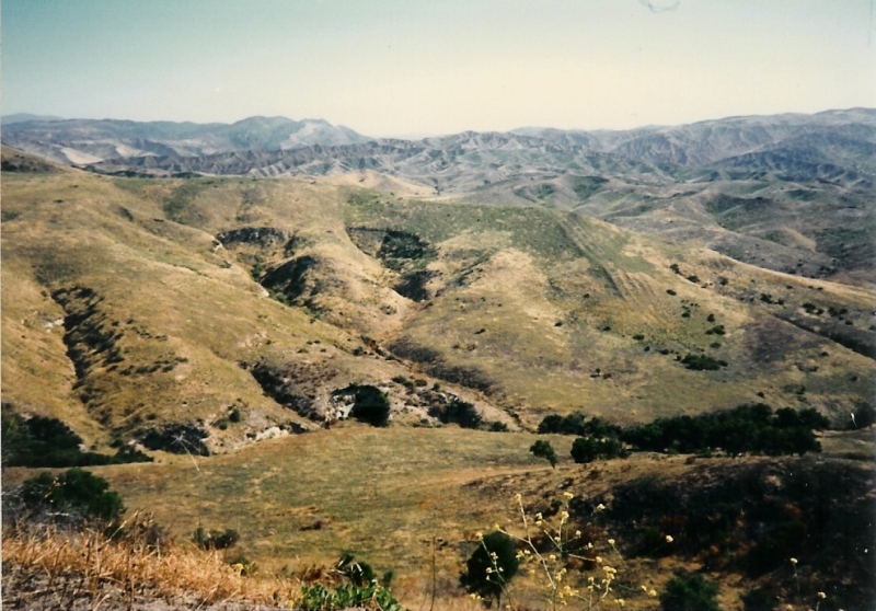 Rolling hills at Camp Pendleton