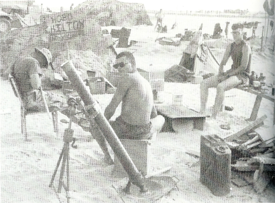 Seventh squad with enemy mortar