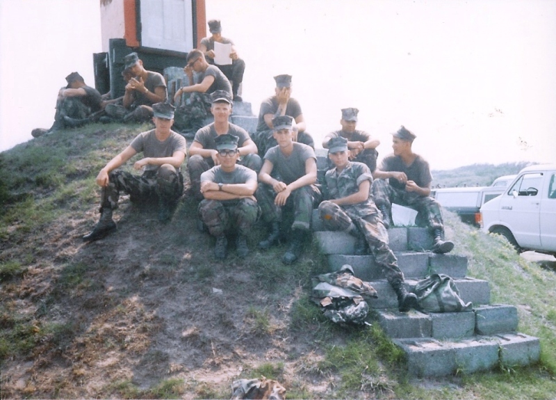 Group photo from School of Infantry