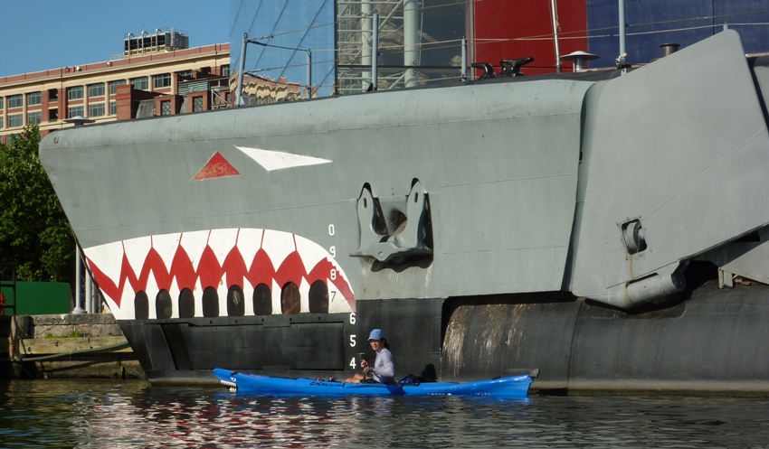 Me on the Cobra Expedition next to the USS Torsk