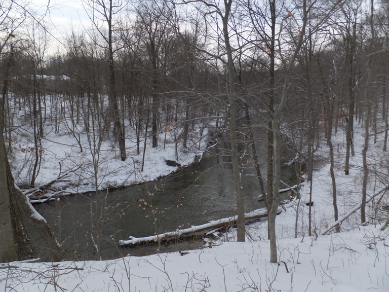 Eastward view of the Middle Patuxent River