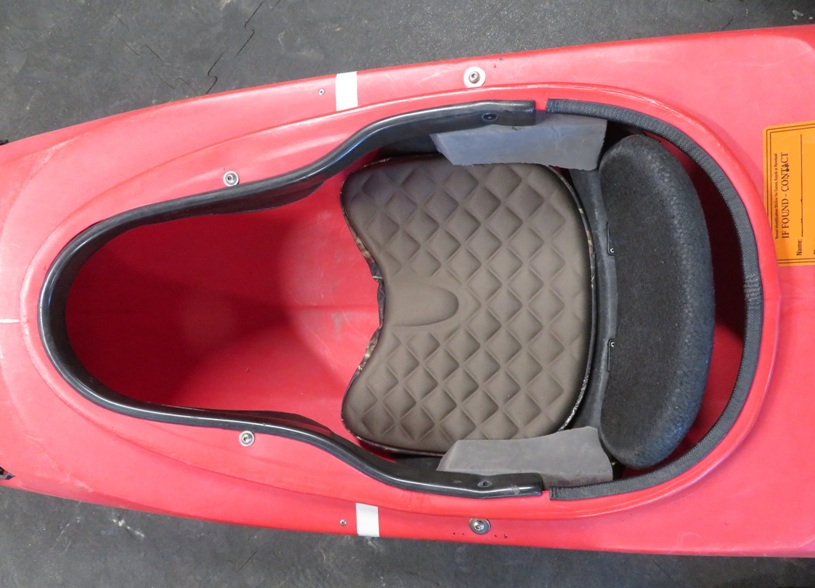 Seat with cushion inside