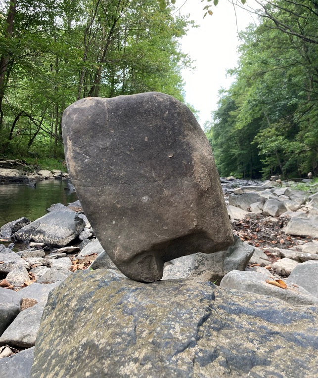 Another single balanced rock