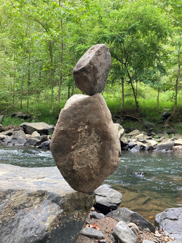 Double balanced rock