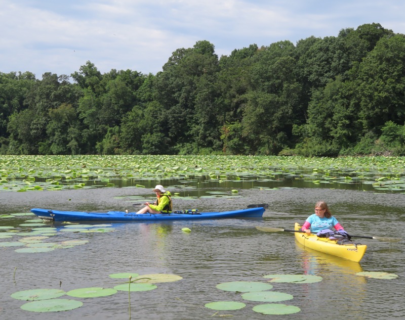 Norma and Stacy on Turners Creek