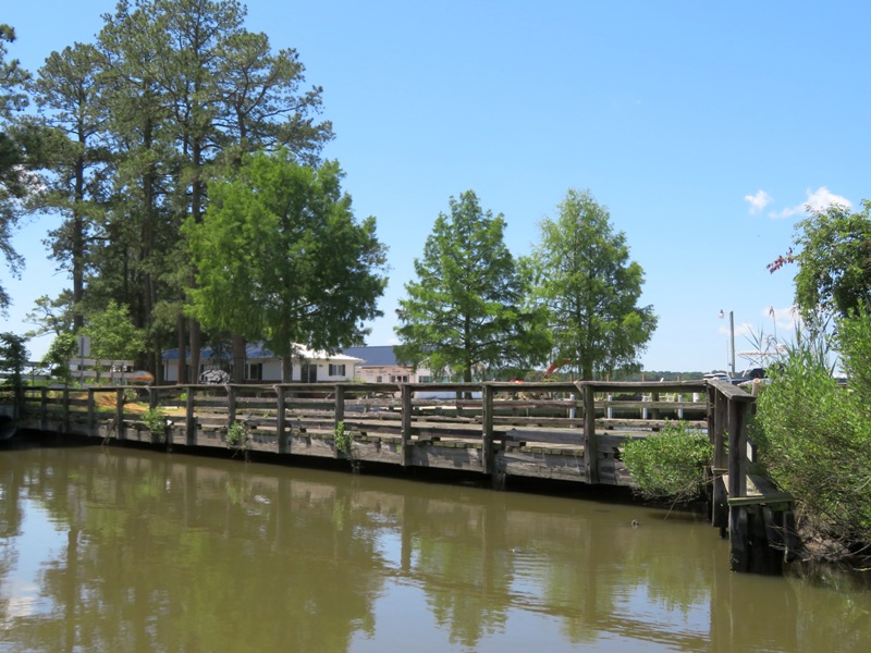 Poplar Neck Road bridge