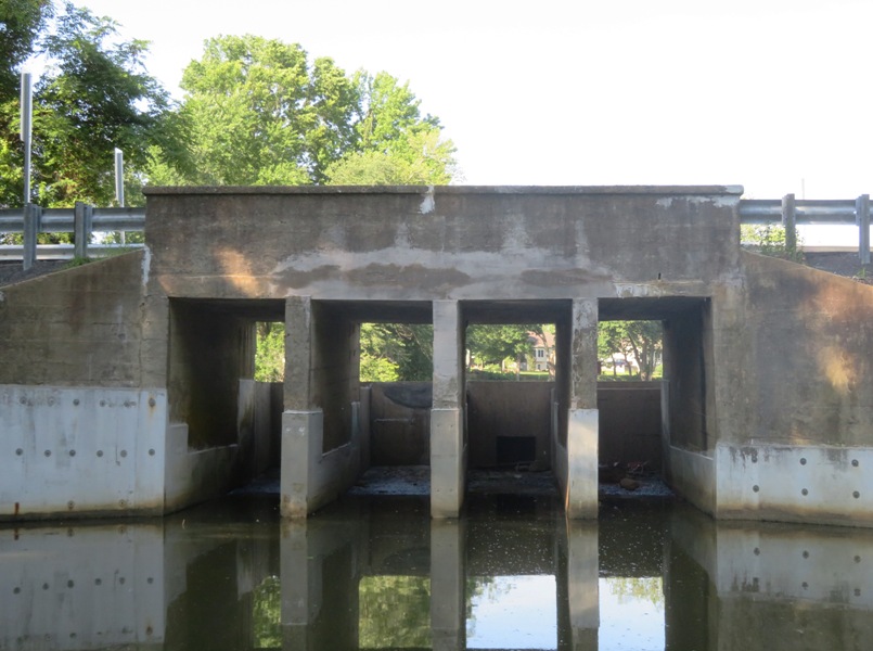 Sammons Pond spillway