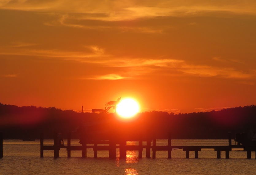 Sunrise on the Magothy River