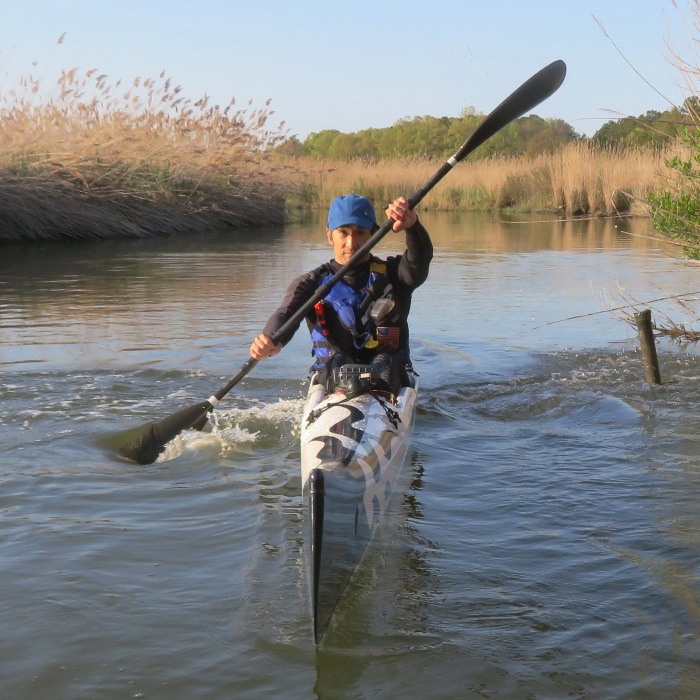 Me on surfski