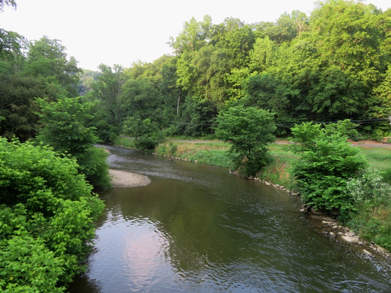 Scenic view of Pequea Creek