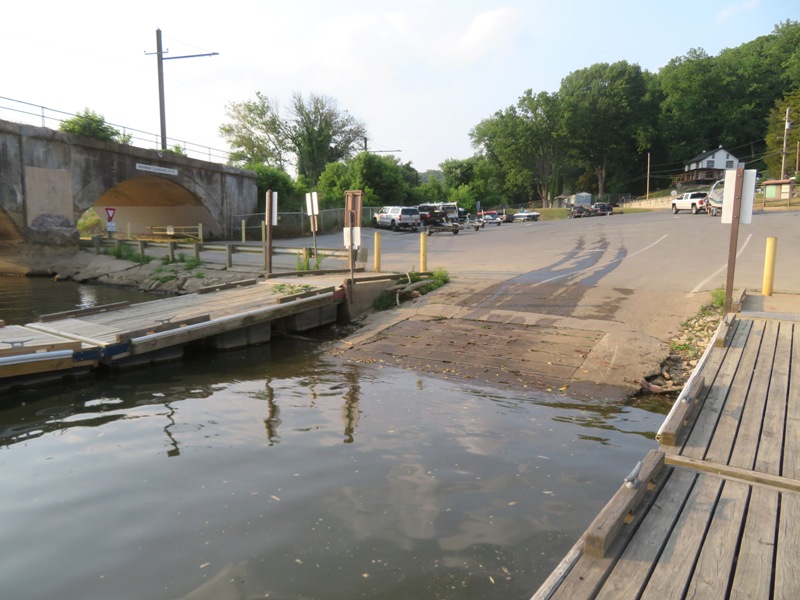 Boat ramp at Pequea Boat Launch